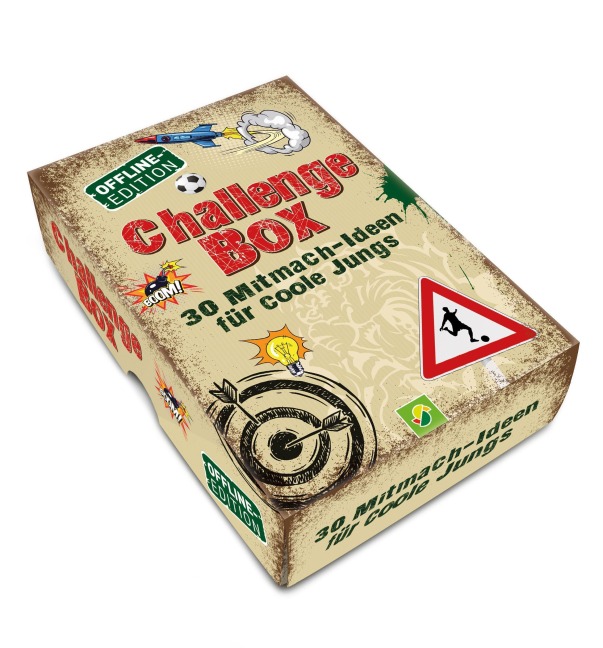 Challengebox 30 Mitmach-Ideen für coole Jungs - Schwager & Steinlein Verlag