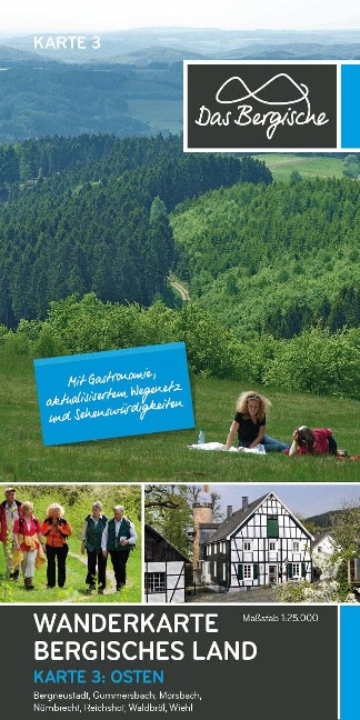 Naturpark Bergisches Land 1:25.000 - 