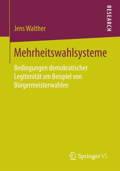 Mehrheitswahlsysteme - Jens Walther