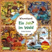 Cover-Bild zum Titel 'Maxi Pixi 521: VE 5: Wimmelspaß. Ein Jahr im Wald (5 Exemplare)' von ''