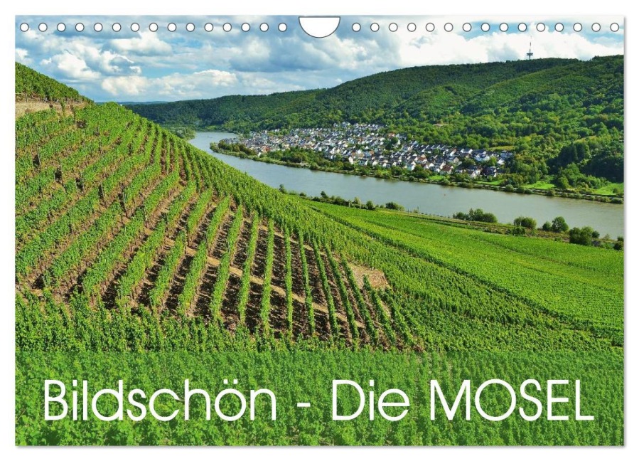 Bildschön - Die Mosel (Wandkalender 2025 DIN A4 quer), CALVENDO Monatskalender - Jutta Heußlein