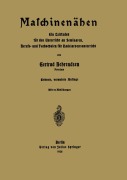 Cover-Bild zum Titel 'Maschinenähen' von 'Gertrud Behrendsen'