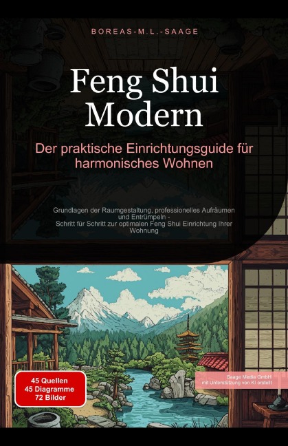 Feng Shui Modern: Der praktische Einrichtungsguide für harmonisches Wohnen (Feng Shui (DE), #1) - Boreas De. M. L. Saage