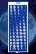 Cover-Bild zum Titel 'Mondphasenkalender 2027' von ''