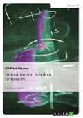 Cover-Bild zum Titel 'Motivation bei Schülern' von 'Willfried Werner'