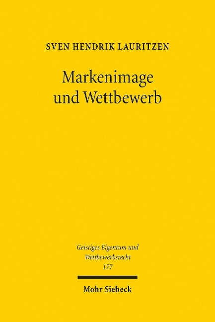 Markenimage und Wettbewerb - Sven Hendrik Lauritzen