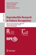 Cover-Bild zum Titel 'Reproducible Research in Pattern Recognition' von ''