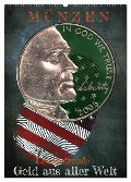 Münzen - Geld aus aller Welt (Wandkalender 2024 DIN A2 hoch), CALVENDO Monatskalender - Wilfried W. Voßen - Herzog von Laar am Rhein