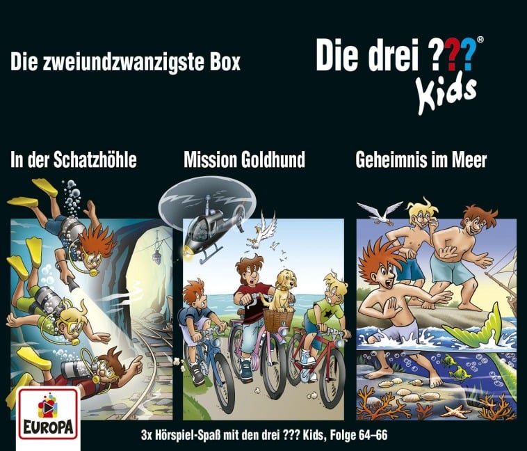 Die drei ??? Kids - 3er Box 22 (Folgen 64, 65, 66) - 