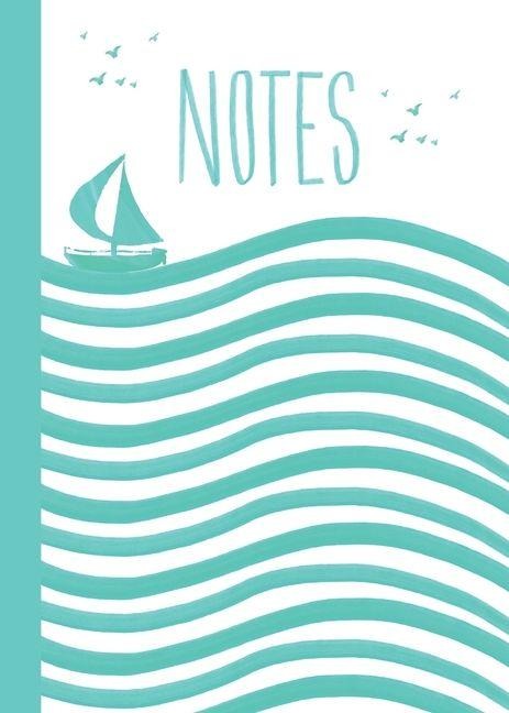 Carnet Marinière Cyan - Hello Editions