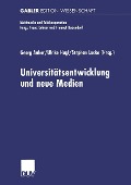 Cover-Bild zum Titel 'Universitäts-entwicklung und neue Medien' von ''