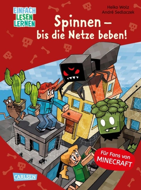 Minecraft 8: Spinnen - bis die Netze beben! - Heiko Wolz