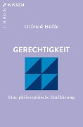 Cover-Bild zum Titel 'Gerechtigkeit' von 'Otfried Höffe'