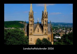 Cover-Bild zum Titel 'Landschaftskalender 2026 Fotokalender DIN A3' von 'Tobias Becker'
