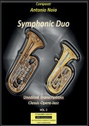 Cover-Bild zum Titel 'Symphonic Duo Tuba Unedited trascriptions' von 'Antonio Noia'