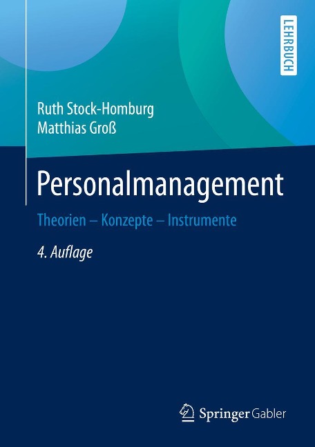 Personalmanagement - Ruth Stock-Homburg, Matthias Groß