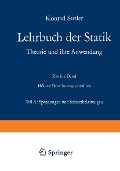 Cover-Bild zum Titel 'Spannungen und Schnittbelastungen' von 'Konrad Sattler'