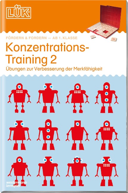 LÜK. Konzentrationstraining 2: Übungen zur Verbesserung der Merkfähigkeit - 