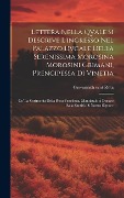Cover-Bild zum Titel 'Lettera nella qvale si descrive l'ingresso nel Palazzo Dvcale della serenissima Morosina Morosini Grimani, prencipessa di Vinetia: Co' la cerimonia de' von 'Giovanni Rota'