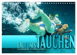 Cover-Bild zum Titel 'Erlebnis Tauchen - faszinierende Unterwasserwelt (Wandkalender 2026 DIN A4 quer), CALVENDO Monatskalender' von ''