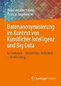 Cover-Bild zum Titel 'Datenanonymisierung im Kontext von Künstlicher Intelligenz und Big Data' von 'Heinz-Adalbert Krebs, Patricia Hagenweiler'