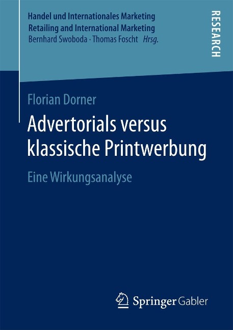Advertorials versus klassische Printwerbung - Florian Dorner