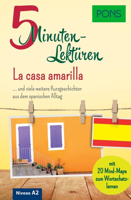 PONS 5-Minuten-Lektüren Spanisch A2 - La casa amarilla - 
