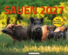 Cover-Bild zum Titel 'Sauen Kalender 2027 Jagd-Kalender im XXL-Format' von ''
