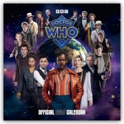 Cover-Bild zum Titel 'Doctor Who - The Classic Edition 2026 - Wandkalender' von 'Danilo Promotion Ltd'