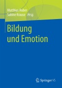 Cover-Bild zum Titel 'Bildung und Emotion' von ''
