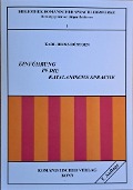 Cover-Bild zum Titel 'Einführung in die katalanische Sprache' von 'Karl-Heinz Röntgen'