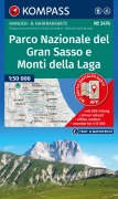 Cover-Bild zum Titel 'KOMPASS Wanderkarte 2476 Parco Nazionale del Gran Sasso e Monti della Laga 1:50.000' von ''