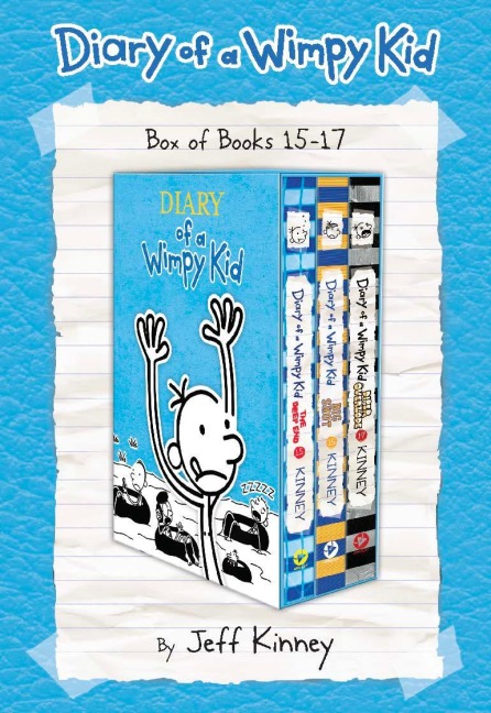 Diary of a Wimpy Kid Box of Books 15-17 - Jeff Kinney