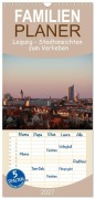 Cover-Bild zum Titel 'Familienplaner 2027 - Leipzig - Stadtansichten zum Verlieben mit 5 Spalten (Wandkalender, 21 x 45 cm) CALVENDO' von 'Anne Fritzenwanker'
