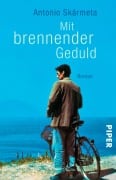 Cover-Bild zum Titel 'Mit brennender Geduld' von 'Antonio Skármeta'