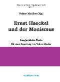 Cover-Bild zum Titel 'Ernst Haeckel und der Monismus' von 'Ernst Haeckel'