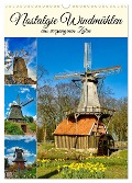 Nostalgie Windmühlen (Wandkalender 2024 DIN A3 hoch), CALVENDO Monatskalender - Claudia Kleemann