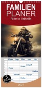Cover-Bild zum Titel 'Familienplaner 2027 - Ride to Valhalla mit 5 Spalten (Wandkalender, 21 x 45 cm) CALVENDO' von '(c)DigitalDreamweaver'
