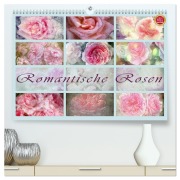 Cover-Bild zum Titel 'Romantische Rosen (hochwertiger Premium Wandkalender 2026 DIN A2 quer), Kunstdruck in Hochglanz' von 'Martina Cross'
