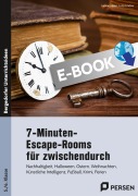 Cover-Bild zum Titel '7-Minuten-Escape-Rooms für zwischendurch' von 'Liv van Halen, Luna Lindner'