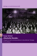 Cover-Bild zum Titel '"Deutsche Stunde"' von 'Tanja Hetzer'