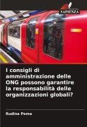 Cover-Bild zum Titel 'I consigli di amministrazione delle ONG possono garantire la responsabilità delle organizzazioni globali?' von 'Rudina Pema'