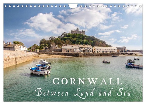 Cornwall - Between Land and Sea (Wall Calendar 2025 DIN A4 landscape), CALVENDO 12 Month Wall Calendar - Christian Mueringer