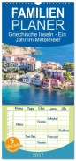 Cover-Bild zum Titel 'Familienplaner 2027 - Griechische Inseln - Ein Jahr im Mittelmeer mit 5 Spalten (Wandkalender, 21 x 45 cm) CALVENDO' von 'Matteo Colombo'