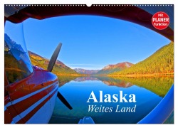 Alaska - Weites Land (Wandkalender 2026 DIN A2 quer), CALVENDO Monatskalender - Elisabeth Stanzer