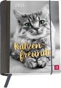 Buchkalender 2025: Für Katzenfreunde - 