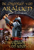 Cover-Bild zum Titel 'Die Chroniken von Araluen - Die Schwertkämpfer von Nihon-Ja' von 'John Flanagan'