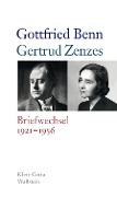 Cover-Bild zum Titel 'Briefwechsel 1921-1956' von 'Gottfried Benn, Gertrud Zenzes'
