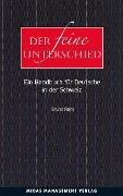 Cover-Bild zum Titel 'Der feine Unterschied' von 'Bruno Reihl'