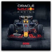 Cover-Bild zum Titel 'Red Bull Racing 2026 - Wandkalender' von ''